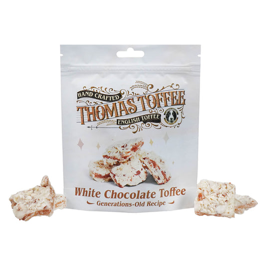 Thomas Toffee White Chocolate Toffee